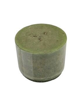 Green Scented Pillar Candle - Home Bath